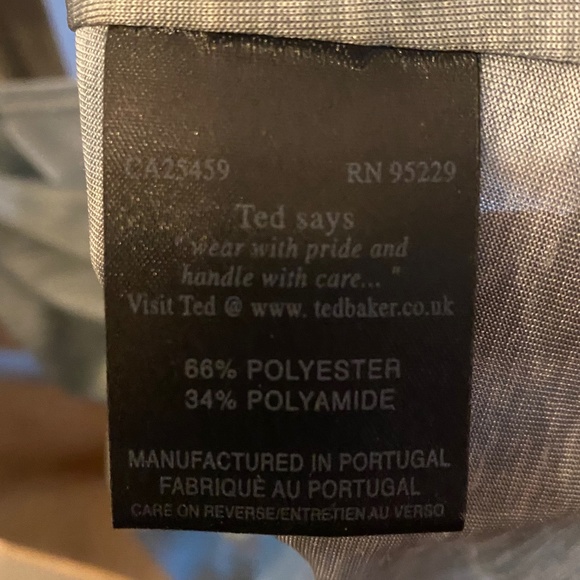 Ted Baker London Camisole Top drape cowl neck Women's size 3 - Picture 8 of 11